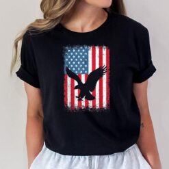 4th of july American eagle flag USA Independence Day T-Shirt
