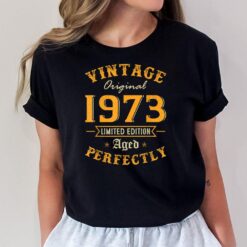 50 Years Old Gifts Vintage 1973 Men Women 50th Birthday T-Shirt