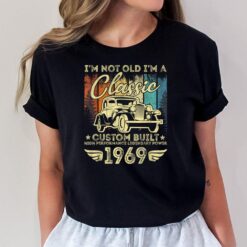 53 Year Old Vintage 1969 Classic Car 53rd Birthday Gifts T-Shirt