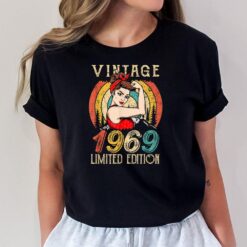 53 Year Old birthday for women Vintage 1969 Birthday T-Shirt