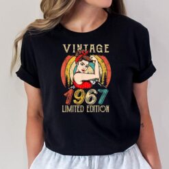 55 Year Old birthday for women Vintage 1967 Birthday T-Shirt