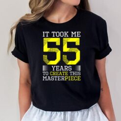 55th Birthday Gag Gift Idea Funny 55 Years Old Joke T-Shirt