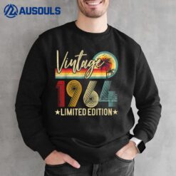 58 Years Old Vintage 1964 Limited Edition 58th Birthday Sweatshirt