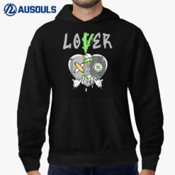 5 Retro Green Bean Loser Lover Heart Shoes 5s Green Bean Hoodie