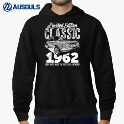 61st birthday Vintage Classic Car 1962 B-day 61 year old Hoodie