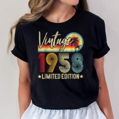 64 Years Old Vintage 1958 Limited Edition 64th Birthday T-Shirt