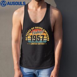 66 Years Old Gifts Vintage 1957 Birthday Gifts For Men Women Tank Top