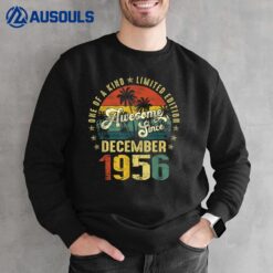 66 Years Old gifts Awesome Since December 1956 66th Birthday Sweatshirt