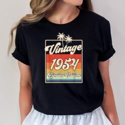 69th Birthday Gift Vintage 1954 Limited Edition 69 Years Old T-Shirt