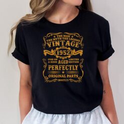 70 Year Old Gifts Vintage 1952 Man Myth Legend 70th Birthday T-Shirt
