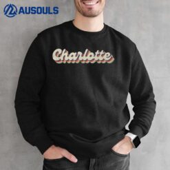 70's 80's USA City - Vintage Charlotte Sweatshirt