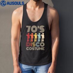 70s Disco Costume 70 Styles 1970s Men Themed Party Outfits Tank Top