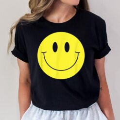 70s Yellow Smile Face Cute Happy Peace Smiling Face T-Shirt