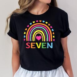 7 Years Old Rainbow 7th Birthday Gift Kids T-Shirt