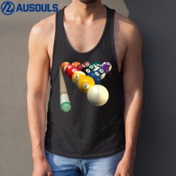 8-Ball Pool Team Bar League Billiards Men Women Tank Top