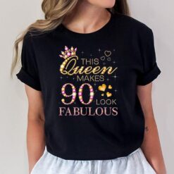 90 Years Old Gifts 90 & Fabulous Since 1933 90th Birthday T-Shirt