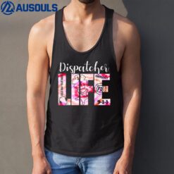 911 Police Emergency Dispatcher Life Gold Has Tank Top