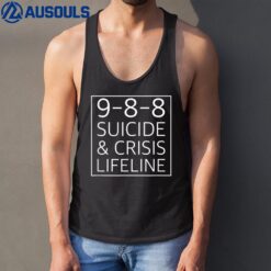 988 - Suicide Awareness Crisis Lifeline 988 Tank Top