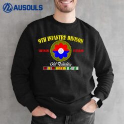 9th Infantry Division Vietnam Veteran Old Reliables Veteran Sweatshirt