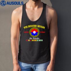 9th Infantry Division Vietnam Veteran Old Reliables Veteran Tank Top