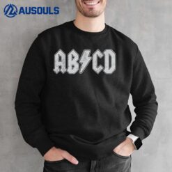 ABCD Vintage Retro Rock Sweatshirt