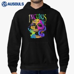 A Crow Left Skull Morning And Flower Incubus View Hoodie