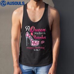 A Queen Was Born In November Birthday Gifts Tank Top