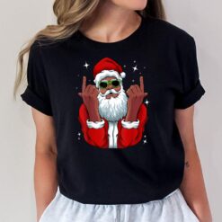 African American Santa Christmas Pajama Cool Black X-Mas T-Shirt