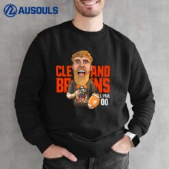 Agha Noor Cleveland Browns J Paul 00 Sweatshirt