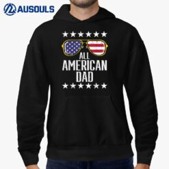 All American Dad 4th Of July Memorial Day Matching Family Hoodie