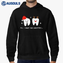 All I want for Christmas is My Two Front Teeth Funny Ver 2 Hoodie