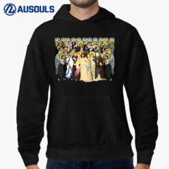 All Saints Day Kids Catholic St Francis Therese Joan of Arc Hoodie