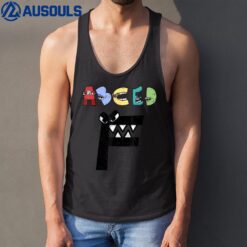 Alphabet Lore f abc Letter e d Christmas Boys Birthday Gamer Tank Top