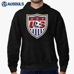 America Soccer Lovers Jersey USA Flag Support Football Team Hoodie