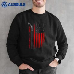 American Flag Hockey Apparel - Hockey Sweatshirt