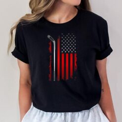 American Flag Hockey Apparel - Hockey T-Shirt