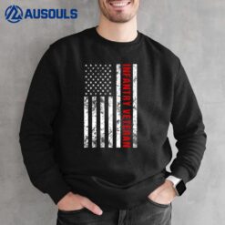 American Flag Infantry Veteran Sweatshirt