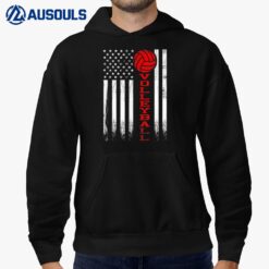 American Flag Volleyball Hoodie