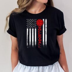 American Flag Volleyball T-Shirt