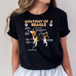 Anatomy Of A Beagle - Funny Beagle Dog Lover Pet Owner T-Shirt
