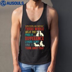 Animal Rescue Shelter Hero Rescue Dogs And Cats Tank Top