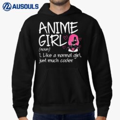 Anime Girl Definition Anime Lovers Merch Hoodie