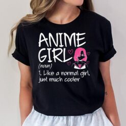 Anime Girl Definition Anime Lovers Merch T-Shirt