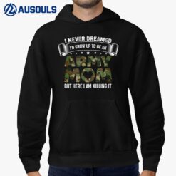 Army Mother Mom Military Veteran Female Hoodie