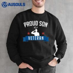 Awesome Veteran's Day s for Proud Sons of a Veterans Sweatshirt