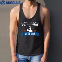 Awesome Veteran's Day s for Proud Sons of a Veterans Tank Top