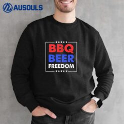 BBQ Beer Freedom Sweatshirt