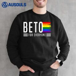 BETO For Everyone Pride Flag Sweatshirt