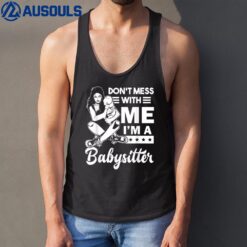 Babysitters Club Veteran Babysitter Caring For Americas Baby Tank Top