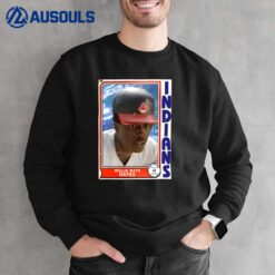 Baseballchickie Willie Mays Hayes Retro Trading Sweatshirt